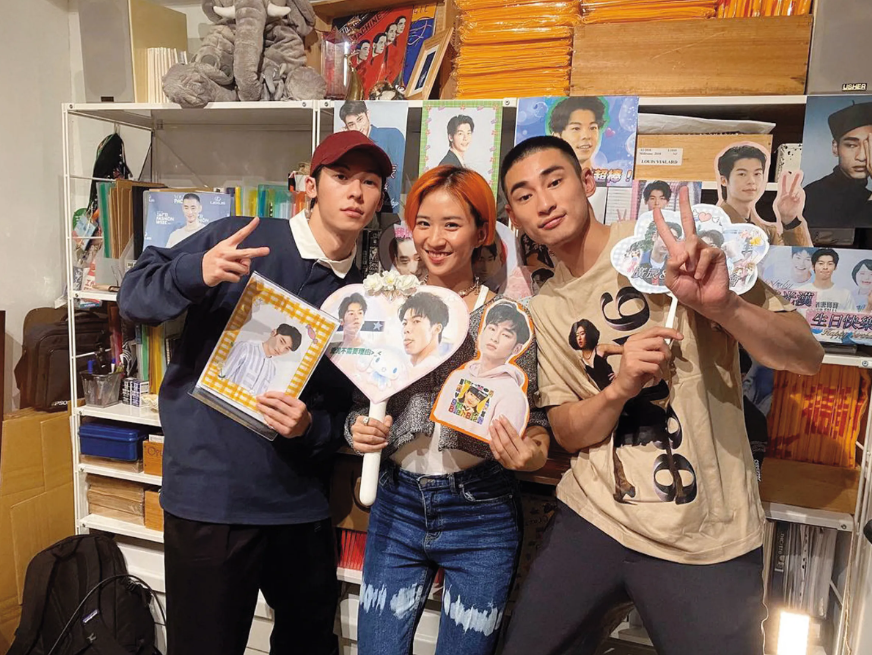 章廣辰（右）、許光漢（左）一同上9m88（中）的節目。（圖／翻攝章廣辰IG）